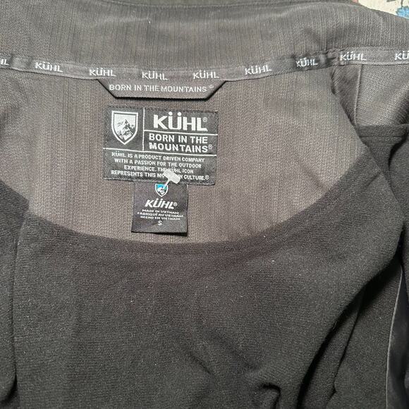 KUHL Burr Jacket Men’s Small Charcoal Canvas Softshell Cotton Blend Gorpcore - Picture 6 of 14